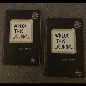 “Wreck this Journal” by Kerk Smith. Two Books Included.